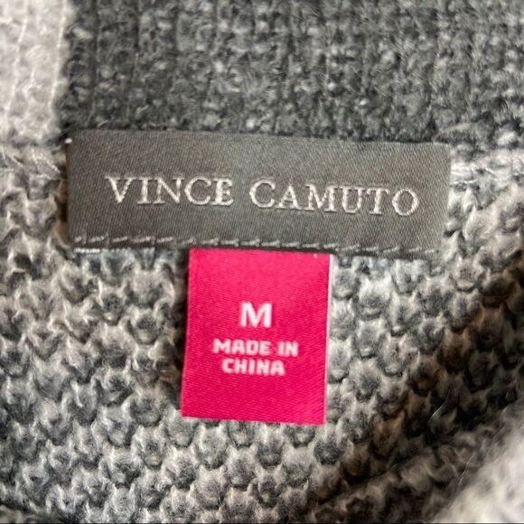 Vince Camuto Plaid Mock-Neck Sweater - Picture 4 of 7